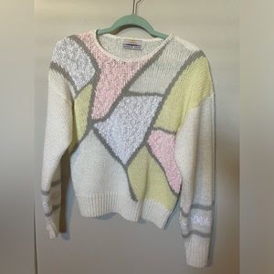 Women’s Vintage Knit Pullover Sweater